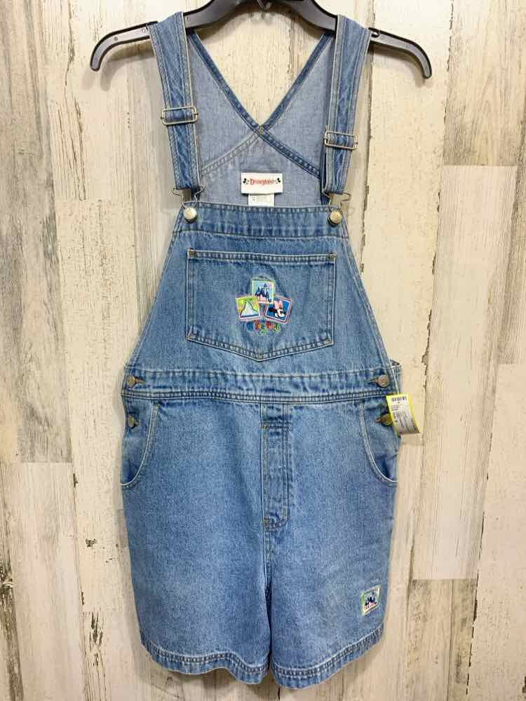 PRE-OWNED Size M DISNEY Dresses and Skirts Blue Denim Overalls