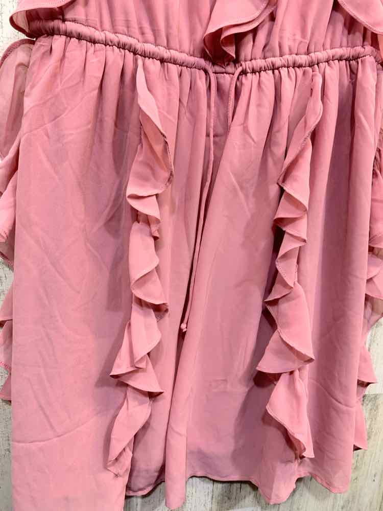 NWT VERO MODA Dresses Size S ROSE SLEEVELESS V NECK RUFFLES DRESS Dress