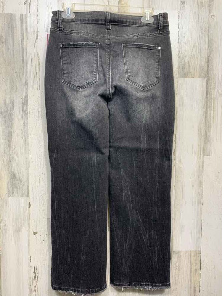 PRE-OWNED Size M BOTTOMS DARK GRAY Jeans