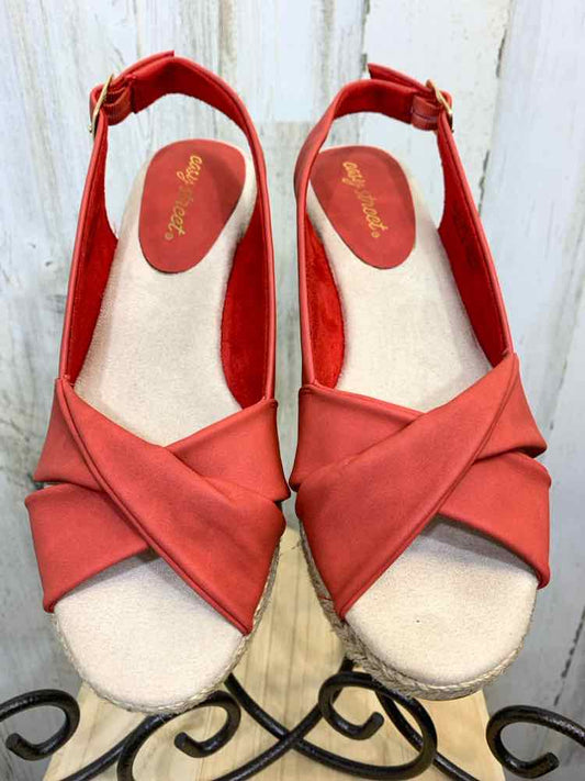 NWOT EASY STREET SHOES Shoe Size 9 Red 9 Shoes