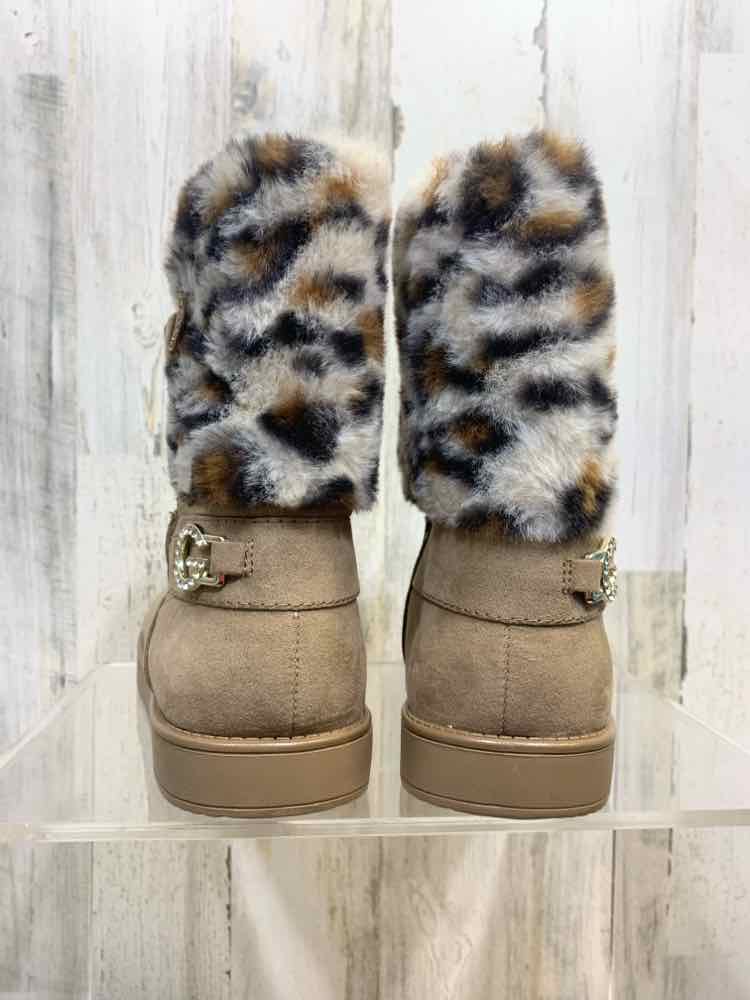 NWT GBG LA SHOES Shoe Size 7 Tan CHEETAH Boots