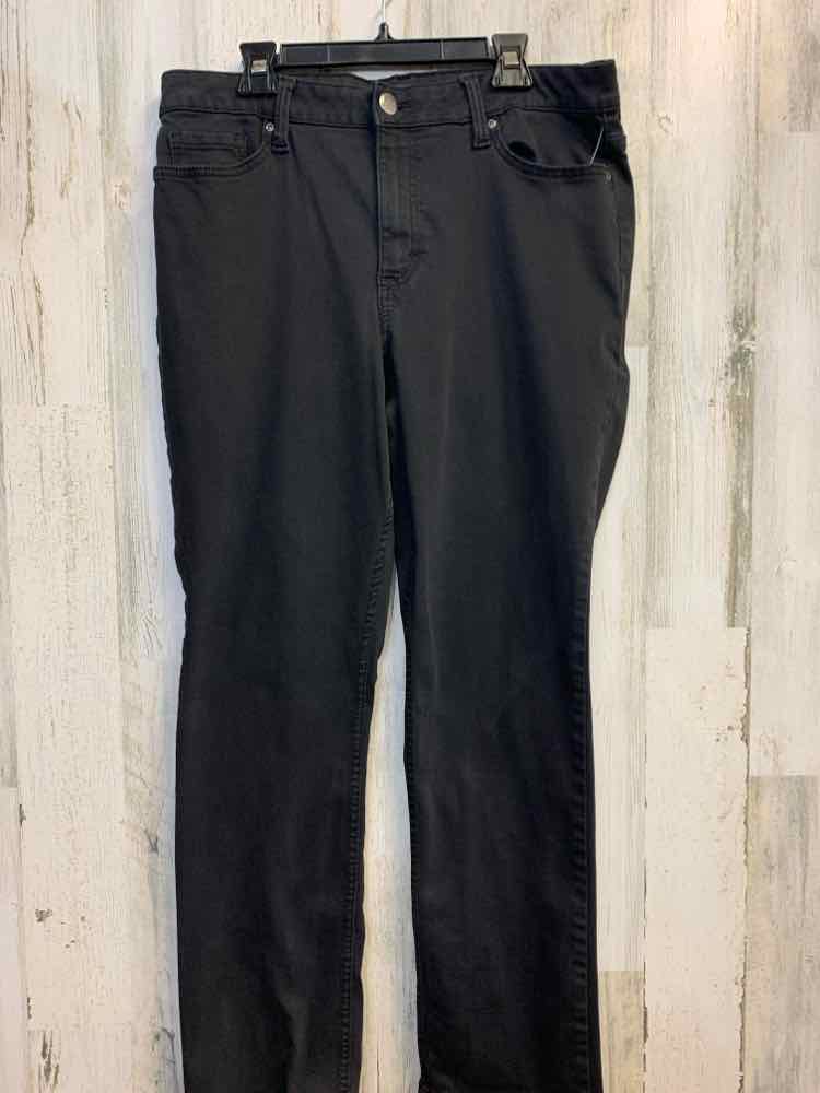 Size M LEE BOTTOMS Black STRAIGHT Jeans