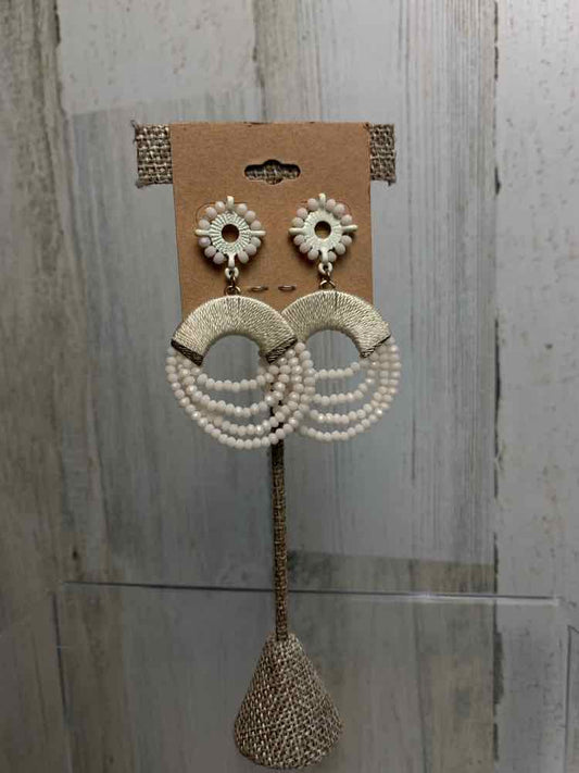 Earrings/CIRCULAR BEADED DANGLES