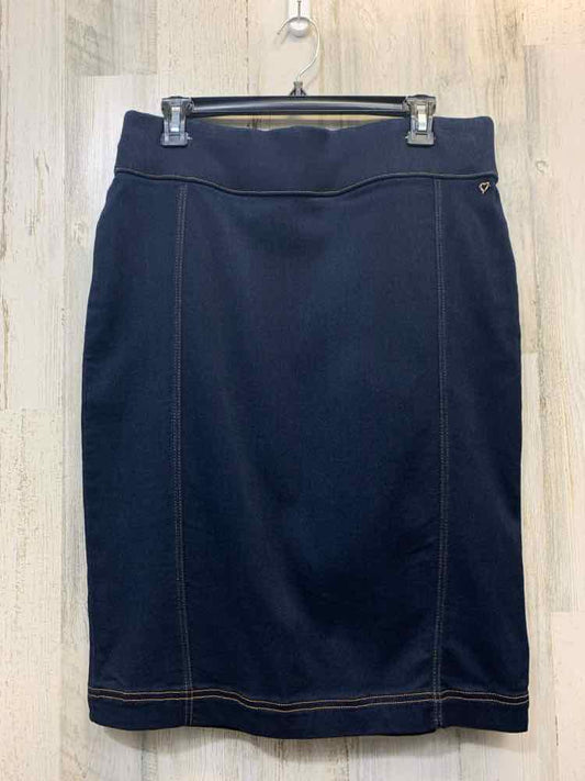 THALIA SODI Dresses and Skirts Size L DARK BLUE PENCIL Skirt