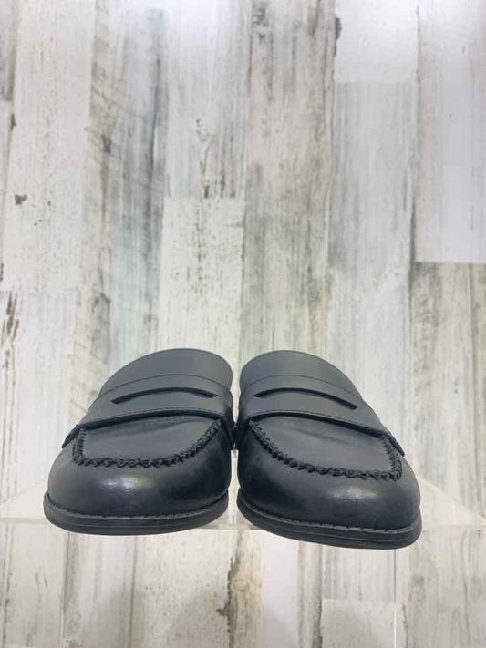 PRE-OWNED LUCKY BRAND SHOES Shoe Size 8 Black MULES Shoes/BLACK LOAFER MULES