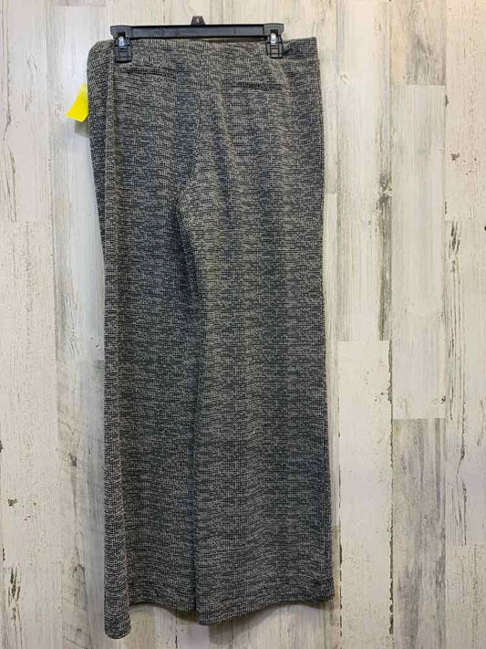 PRE-OWNED Size M JOHN PAUL RICHARD BOTTOMS BLACK/WHITE WIDE LEG Pants