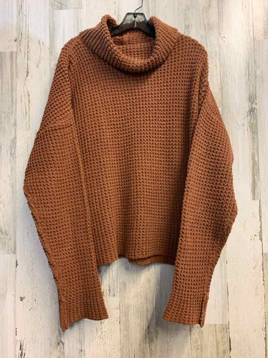 PRE-OWNED MUDPIE Tops Size L Brown KNITTING SWEATER Sweater/KNITTED LONG SLEEVE