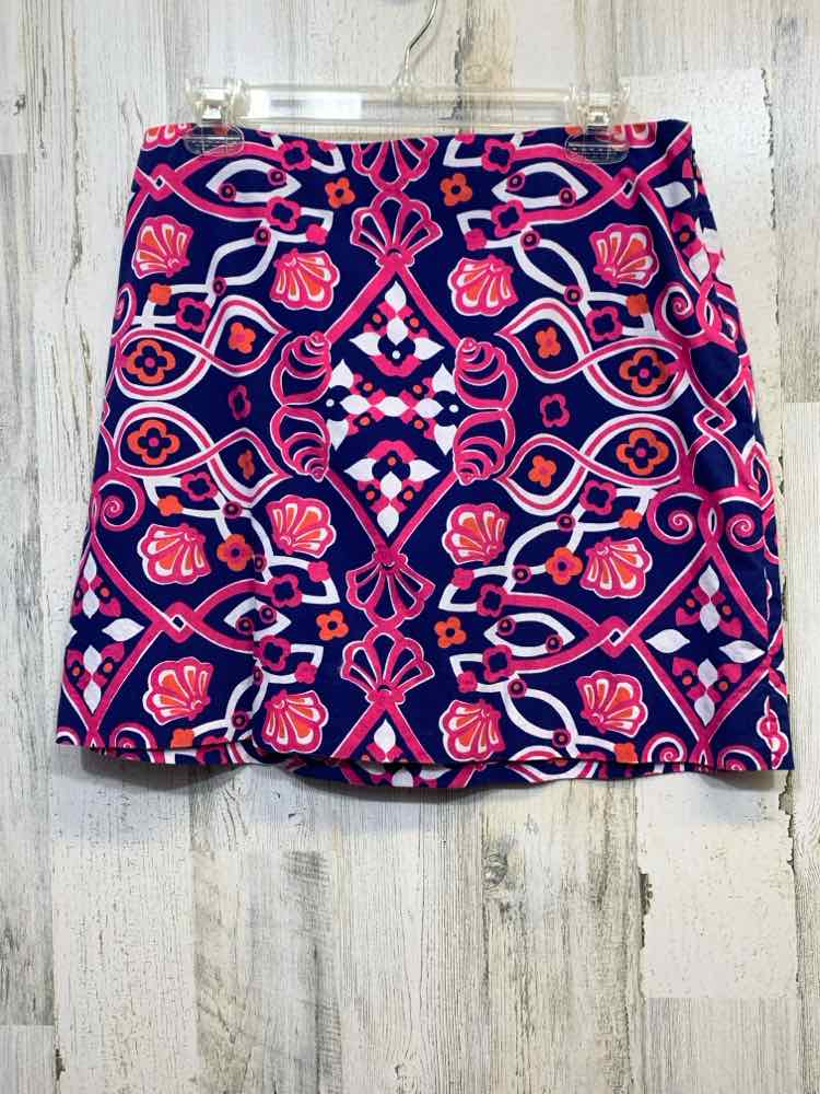 PRE-OWNED VINYARD VINES BOTTOMS WHT/BLU/PNK Floral Mini