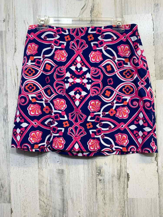 PRE-OWNED VINYARD VINES 4 BOTTOMS WHT/BLU/PNK Floral Mini