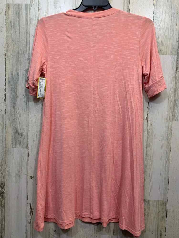 PRE-OWNED SIMPLY NOELLE Dresses and Skirts Size S/M Peach SHIRT DRESS Dress/PEAC