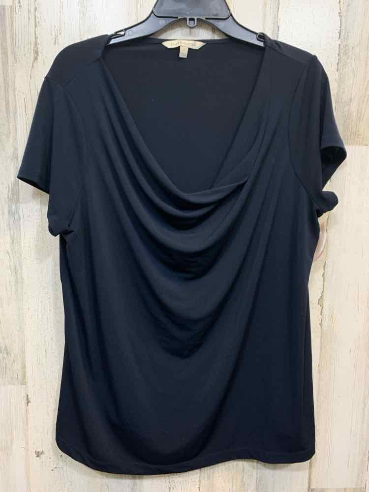 PRE-OWNED 41 HAWTHORN PLUS SIZES Size 1X Black SLEEVELESS/COWL NECKLINE Blouse