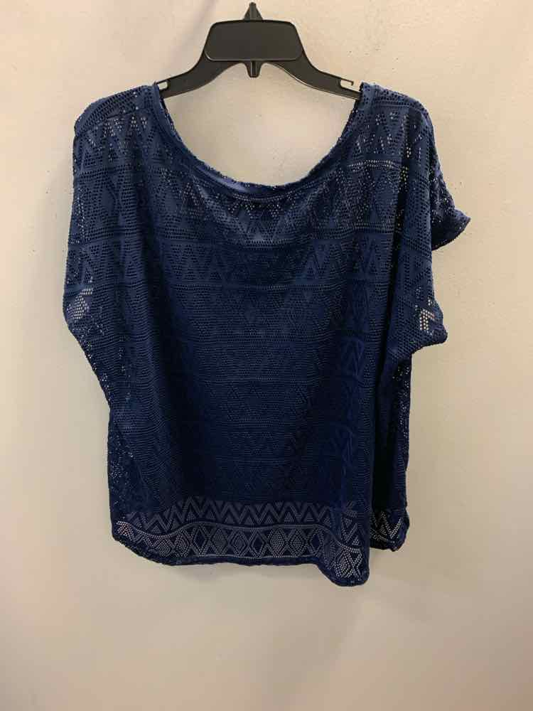 CATO PLUS SIZES Size 22/24W Navy TOP