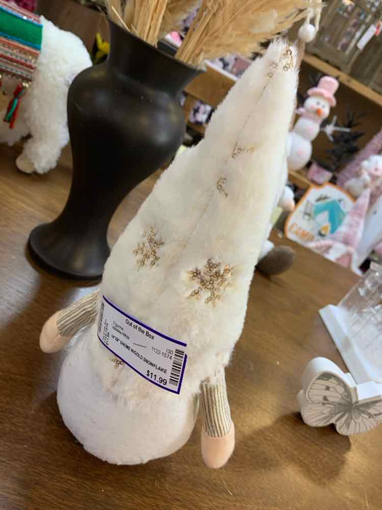 White Christmas Figurine