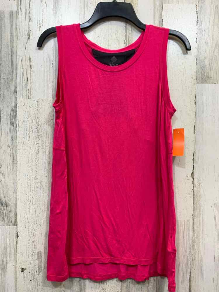 PRE-OWNED RISE Tops Size S HT PINK Tank Top