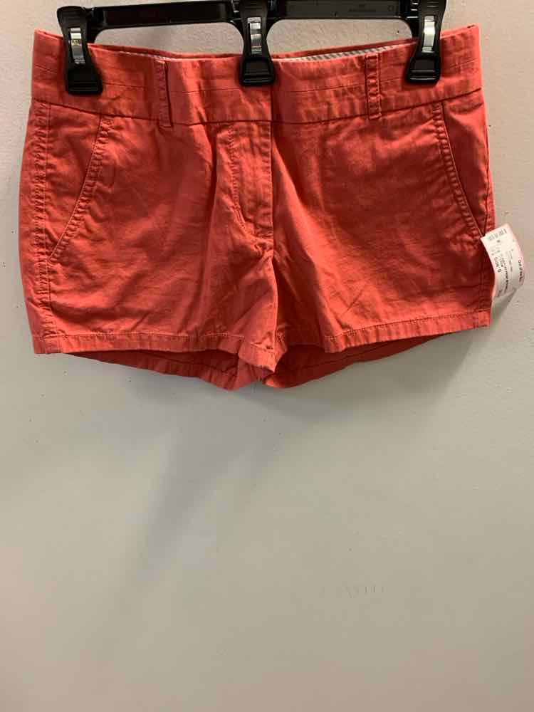 Size 0 J. CREW BOTTOMS Red Shorts