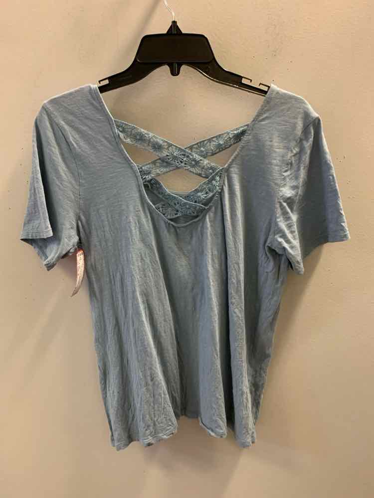 LOFT Tops Size M Blue SHORT SLEEVES TOP