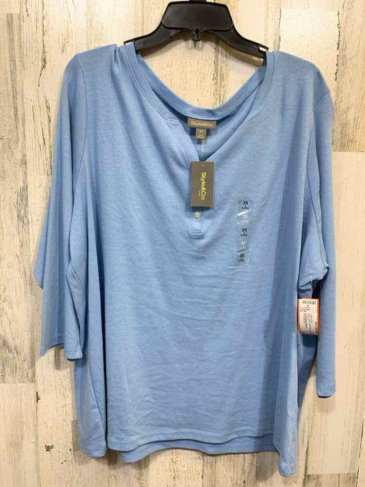 NWT STYLE & CO/3/4 SLEEVE HENLEY