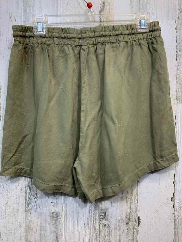 NWT Size M OAT BOTTOMS OLIVE GREEN SHORT Shorts/DRAWSTRING W/ 2 POCKETS