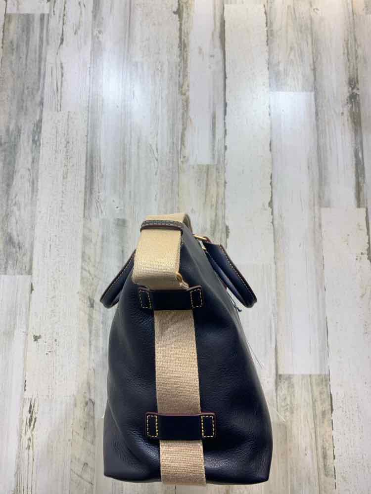 NWT DOONEY &  BOURKE Navy Purse/NAVY LEATHER DOONEY & BOURKE LARGE CROSSBODY