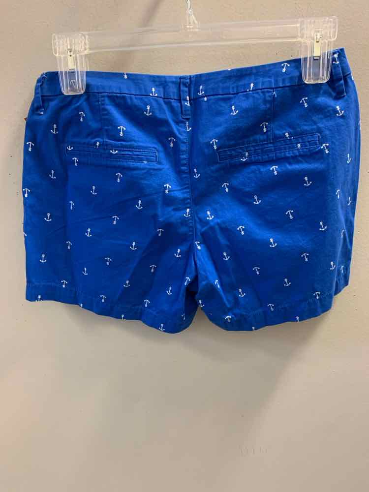 Size 8 OLD NAVI BOTTOMS BLU/WHITE Shorts