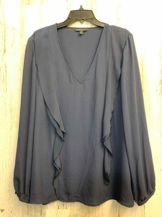 BANANA REPUBLIC Tops Size L Navy LONG SLEEVES TOP
