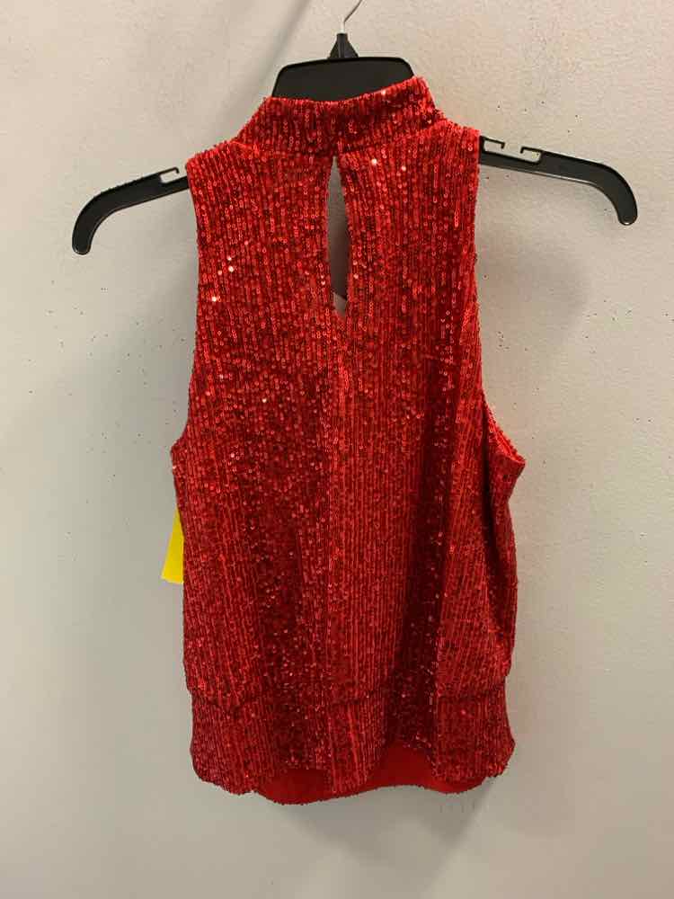 NWT INC Tops Size M Red SLEEVELESS TOP