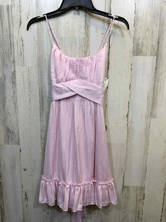 PRE-OWNED ANGEL BIBA Dresses and Skirts Size L BABY PINK SPAGHETTI STRAP Dress/B