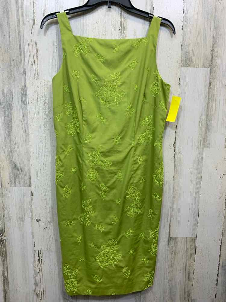 PRE-OWNED LOFT Dresses and Skirts Size 8 Green STITCHES SUNDRESS Dress/TANK TOP
