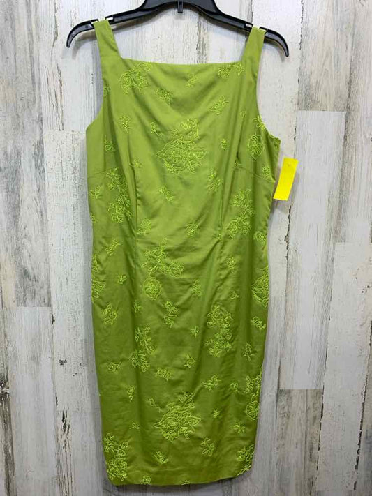 PRE-OWNED LOFT Dresses and Skirts Size 8 Green STITCHES SUNDRESS Dress/TANK TOP