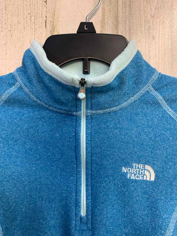 PRE-OWNED NORTH FACE Tops Size XS BLU LONG SLEEVES TOP/QUARTER ZIP PULLOVER