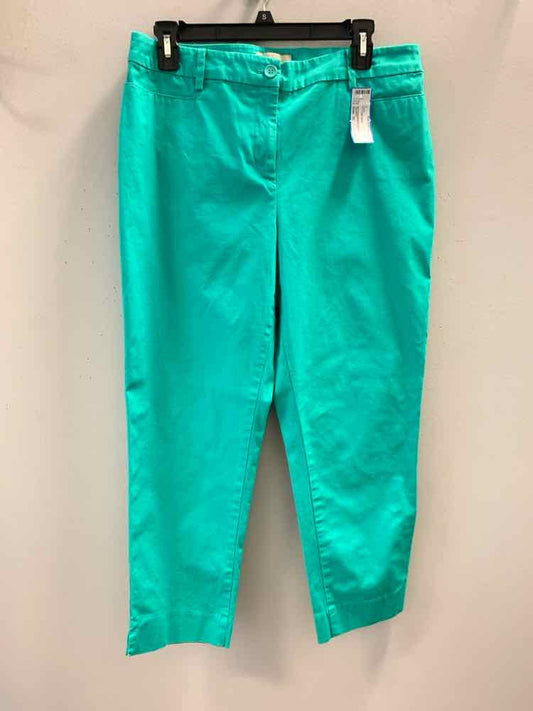 Size 10 TALBOTS BOTTOMS MINT Pants