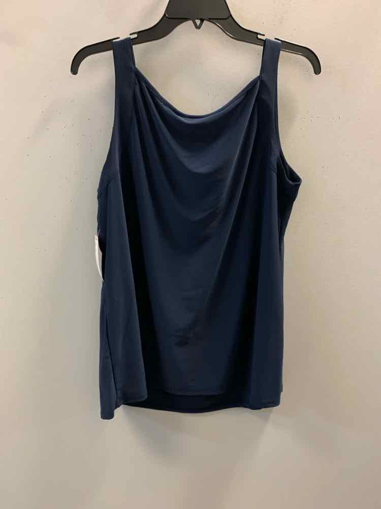 Size 18/20 CATO Navy SLEEVELESS