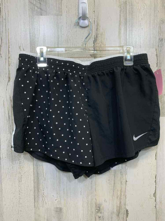 PRE-OWNED NIKE BOTTOMS M BLACK/WHITE STARS Activewear Bottom
