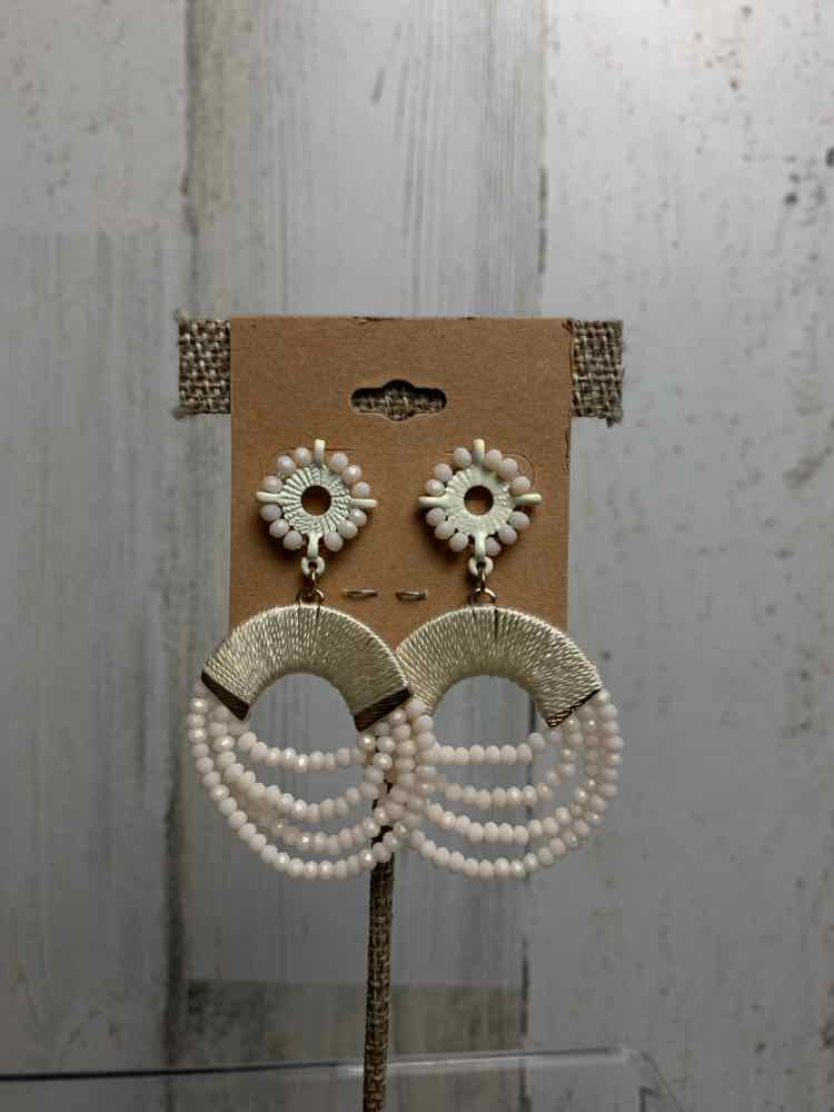 Earrings/CIRCULAR BEADED DANGLES