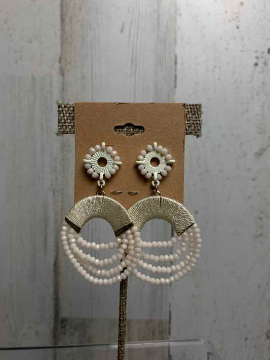 Earrings/CIRCULAR BEADED DANGLES