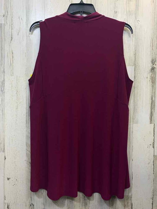 SYMPLI Tops Size 16 Purple VEST Vest