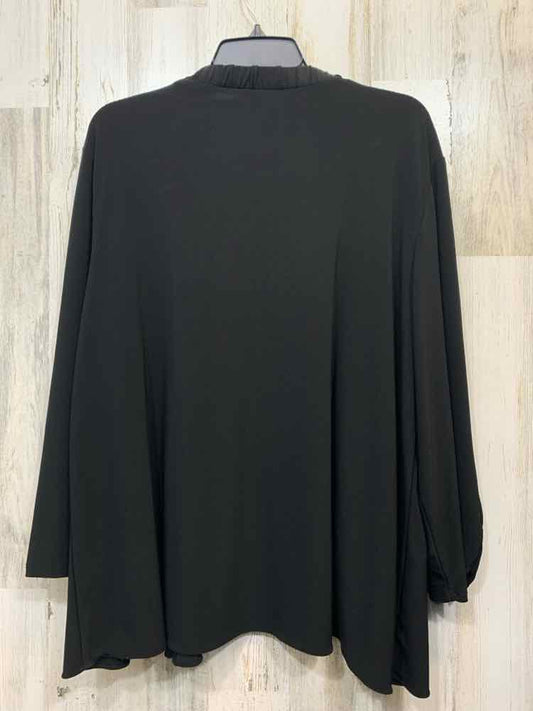 NEW DIRECTIONS PLUS SIZES Size 2X Black CARDIGAN Cardigan