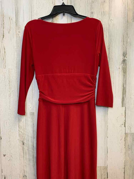 CHAPS Dresses and Skirts Size M Red LONG SLEEVES Dress