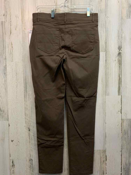 NWT Size 6 89TH&MADISON BOTTOMS LT BROWN STRAIGHT Pants