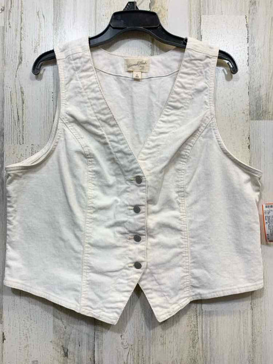 PRE-OWNED UNIVERSAL THREAD/TRADITIONAL CUT FRONT/SIDE PANEL CORDUROY VEST