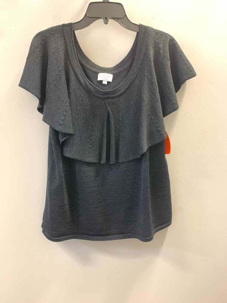 JOSEPH A PLUS SIZES Size 1X Black SLEEVELESS TOP