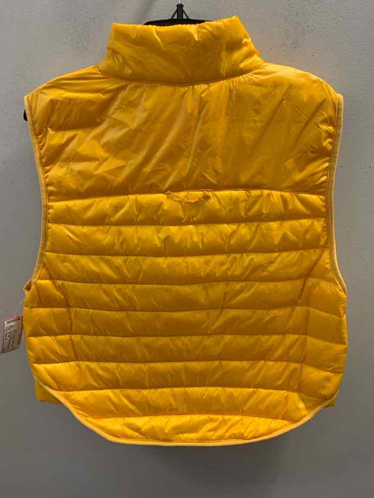 NWT JOY LAB JACKETS / COATS Size M Yellow PUFFER VEST Jacket