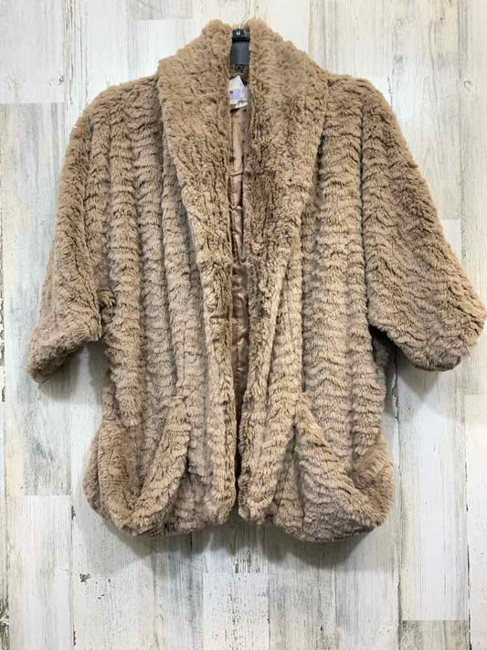 NWT JOLT JACKETS / COATS Size XS Brown Jacket/FAUX FUR BROWN JACKET