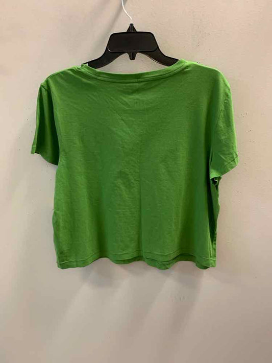 NWT UNIVERSAL THREADS Tops Size L PEA GREEN CROP TOP TOP