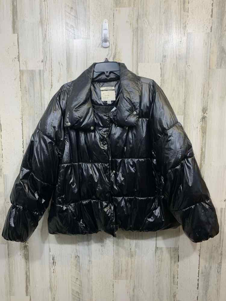 PRE-OWNED A NEW DAY Size XXL JACKETS / COATS Black LONG SLEEVE Jacket