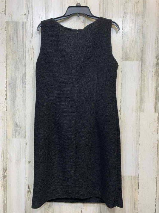 PRE-OWNED CONNECTED APPAREL Dresses and Skirts Size 16 Black RIPPLE SHEATH Dress