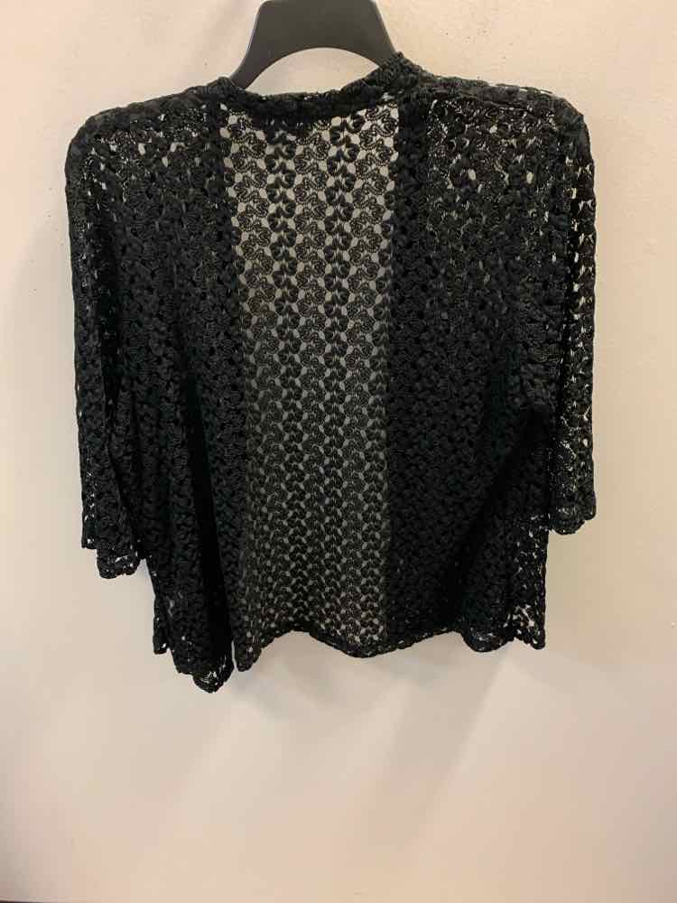 SOUTHERN LADY Tops Size XL Black Floral TOP