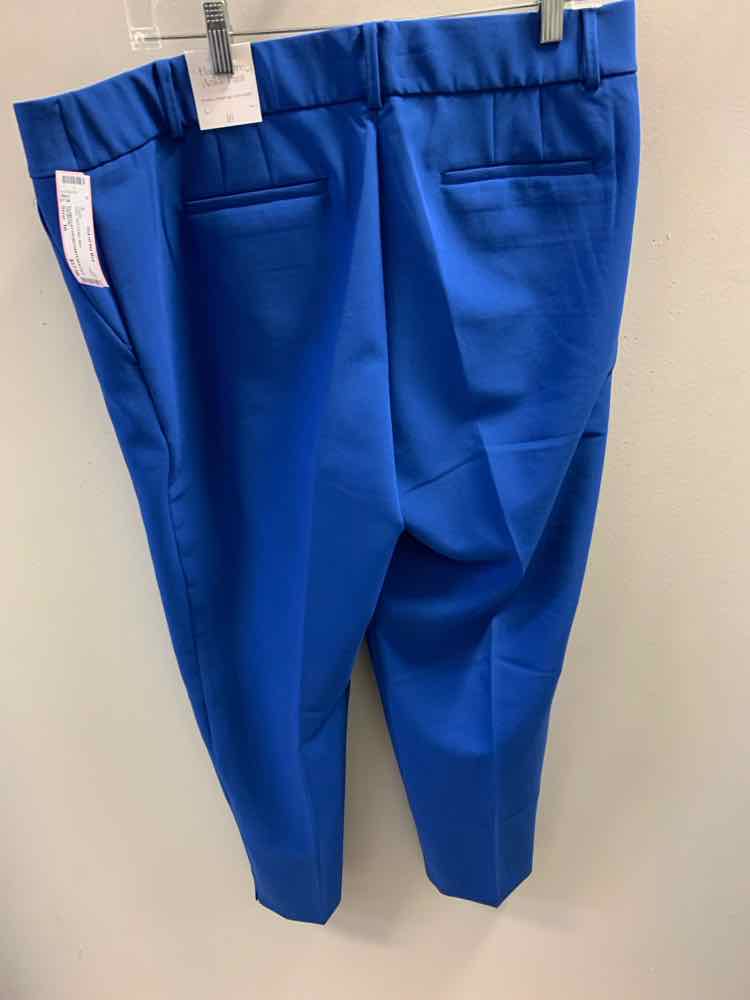 NWT Size 16 TALBOTS BOTTOMS Blue Pants