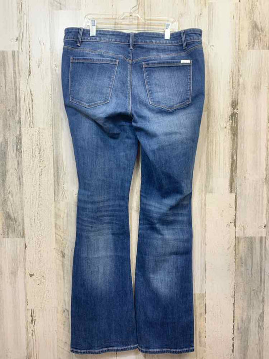 PRE-OWNED Size 12 WHITE HOUSE BOTTOMS Denim Denim DENIM DENIM JEANS Jeans/DARK W