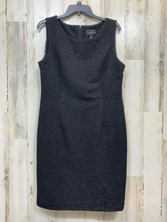 PRE-OWNED CONNECTED APPAREL Dresses and Skirts Size 16 Black RIPPLE SHEATH Dress